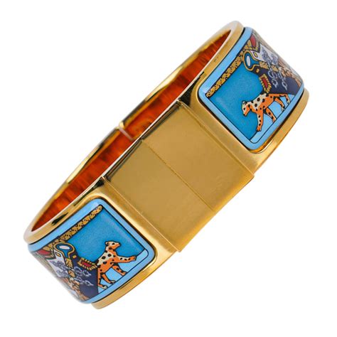 vintage hermes enamel bracelet